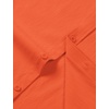JEMITOP Mens Stretch Wrinkle Free Texture Shirts(Orange)
