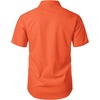 JEMITOP Mens Stretch Wrinkle Free Texture Shirts(Orange)