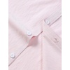JEMITOP Mens Stretch Wrinkle Free Texture Shirts(Pink)