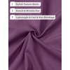 JEMITOP Mens Stretch Wrinkle Free Texture Shirts(Purple)