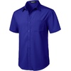 JEMITOP Mens Stretch Wrinkle Free Texture Shirts(Royal Blue)