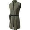 JEMITOP Mens Renaissance Viking Knight Costume Robe Without Belt(Army Green)