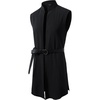 JEMITOP Mens Renaissance Viking Knight Costume Robe Without Belt(Black)