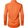 JEMITOP Mens Stretch Multi-Use Dress Shirts(Orange)