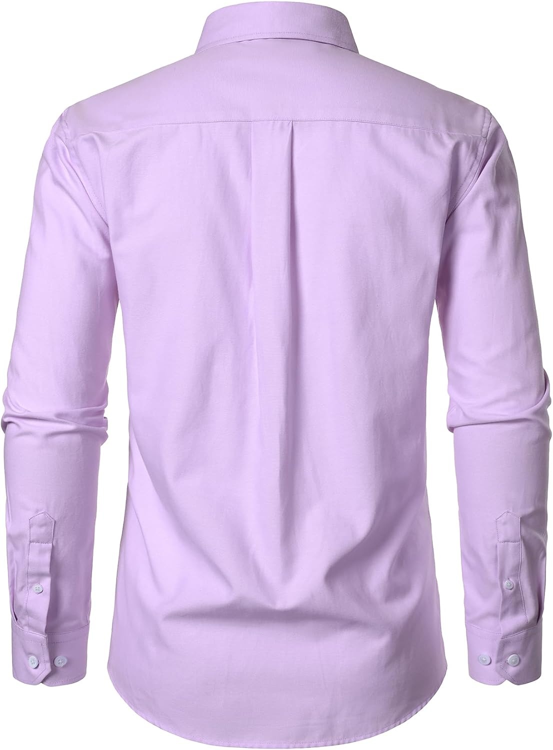 image:imageJEMITOP Mens Lightweight Oxford Long Sleeve ShirtsLavender Purple