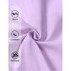 JEMITOP Mens Lightweight Oxford Long Sleeve Shirts(Lavender Purple)