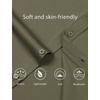 JEMITOP Mens Stretch Wrinkle-Free Soft Dress Shirts(Army Green)