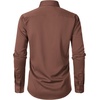 JEMITOP Mens Stretch Wrinkle-Free Soft Dress Shirts(Brown)