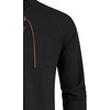 JEMITOP Men’s Pure Cotton Renaissance Lace Up Shirt(Black-d)