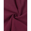 JEMITOP Men’s Pure Cotton Renaissance Lace Up Shirt(Burgundy Retro)