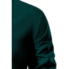 JEMITOP Men’s Pure Cotton Renaissance Lace Up Shirt(Dark Green)