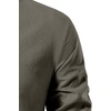 JEMITOP Men’s Pure Cotton Renaissance Lace Up Shirt(Dark Grey)