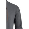 JEMITOP Men’s Pure Cotton Renaissance Lace Up Shirt(Grey-d)