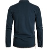 JEMITOP Men’s Pure Cotton Renaissance Lace Up Shirt(Navy Blue-d)