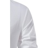 JEMITOP Men’s Pure Cotton Renaissance Lace Up Shirt(White)