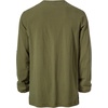 JEMITOP Mens Pure Cotton Vintage Shirt Renaissance Costume Without Belt(Army Green)
