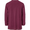 JEMITOP Mens Pure Cotton Vintage Shirt Renaissance Costume Without Belt(Burgundy)