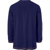 JEMITOP Mens Pure Cotton Vintage Shirt Renaissance Costume Without Belt(Dark Blue)