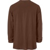 JEMITOP Mens Pure Cotton Vintage Shirt Renaissance Costume Without Belt(Dark Brown)