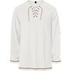 JEMITOP Mens Pure Cotton Vintage Shirt Renaissance Costume Without Belt(Ivory White)