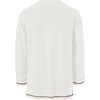 JEMITOP Mens Pure Cotton Vintage Shirt Renaissance Costume Without Belt(Ivory White)