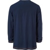 JEMITOP Mens Pure Cotton Vintage Shirt Renaissance Costume Without Belt(Navy Blue)