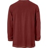 JEMITOP Mens Pure Cotton Vintage Shirt Renaissance Costume Without Belt(Rust Red)