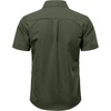 JEMITOP Mens Casual Stretch Short Sleeve Work Shirts(Army Green)