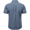 JEMITOP Mens Casual Stretch Short Sleeve Work Shirts(Dusty Blue)
