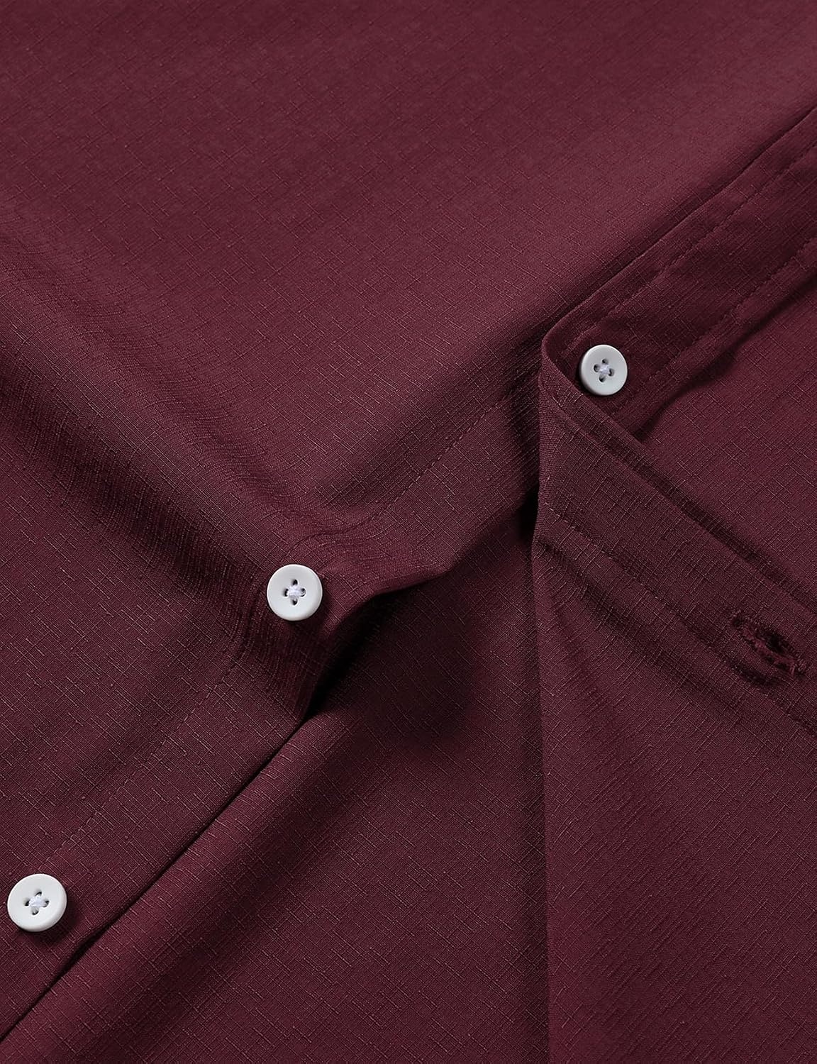 image:imageJEMITOP Mens Casual Stretch WrinkleFree Textured Shirts