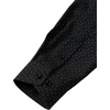JEMITOP Men Stretch Business Casual Dress Shirts(Black White Pattern)