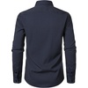 JEMITOP Men Stretch Business Casual Dress Shirts(Navy White Polka Dots)