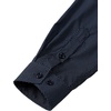 JEMITOP Men Stretch Business Casual Dress Shirts(Navy White Polka Dots)