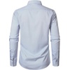 JEMITOP Men Stretch Business Casual Dress Shirts(White Blue Polka Dots)
