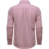 JEMITOP Mens Casual Vintage Stretch Long Sleeve Work Shirt(Pink)