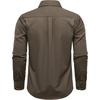 JEMITOP Mens Vintage Stretch Work Cargo Shirts(Brown)