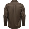 JEMITOP Mens Vintage Stretch Work Cargo Shirts(Dark Brown)