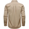 JEMITOP Mens Vintage Stretch Work Cargo Shirts(Light Khaki)