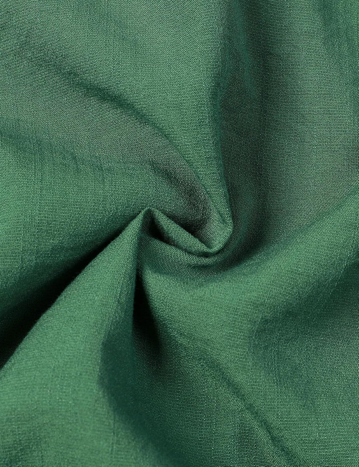 image:imageJEMITOP Mens Stretch Textured Short Sleeve Casual ShirtDark Green