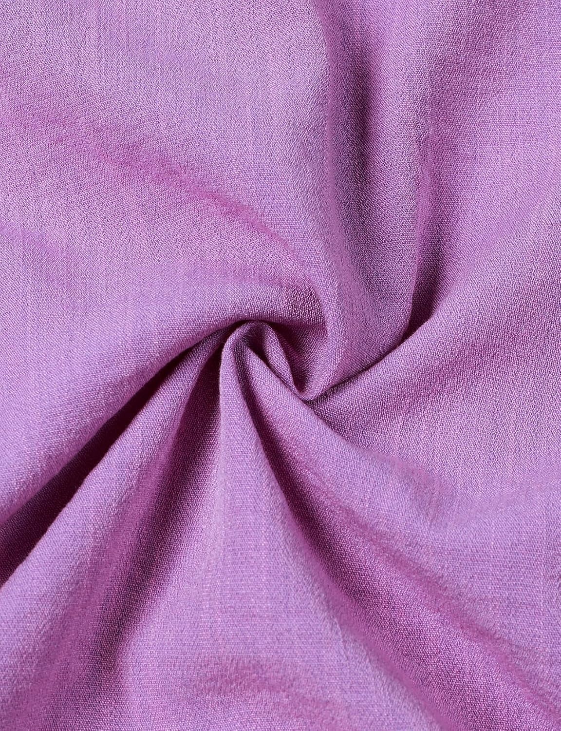 image:imageJEMITOP Mens Stretch Textured Short Sleeve Casual ShirtPurple Red