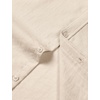 JEMITOP Mens Stretch Textured Short Sleeve Casual Shirt(Beige)