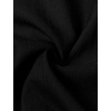 JEMITOP Mens Stretch Textured Short Sleeve Casual Shirt(Black)