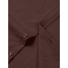 JEMITOP Mens Stretch Textured Short Sleeve Casual Shirt(Brown)