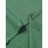 JEMITOP Mens Stretch Textured Short Sleeve Casual Shirt(Dark Green)