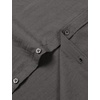 JEMITOP Mens Stretch Textured Short Sleeve Casual Shirt(Dark Grey)