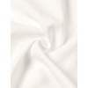 JEMITOP Mens Stretch Textured Short Sleeve Casual Shirt(Ivory White)