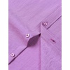 JEMITOP Mens Stretch Textured Short Sleeve Casual Shirt(Purple Red)