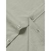 JEMITOP Mens Stretch Textured Short Sleeve Casual Shirt(Sage Green)