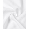 JEMITOP Mens Stretch Textured Short Sleeve Casual Shirt(White)