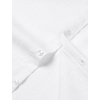 JEMITOP Mens Stretch Textured Short Sleeve Casual Shirt(White)